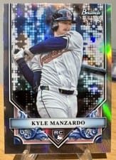 2024 Bowman Sterling Base Set Kyle Manzardo #BSR-18 card