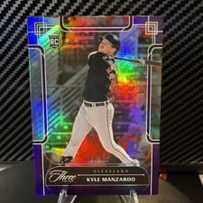 2024 Panini Three and Two Base Set Kyle Manzardo #22 card