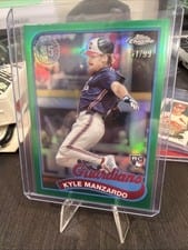 2024 Topps Chrome Update 1989 Topps Baseball Kyle Manzardo #89CU-10 card