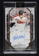 2024 Topps Transcendent Collection Rookie Showcase Autographs Kyle Manzardo #RSA-KYM card