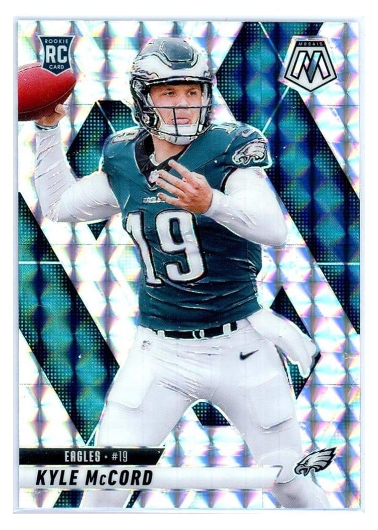 2025 Panini Mosaic Base Set Kyle McCord #352 card
