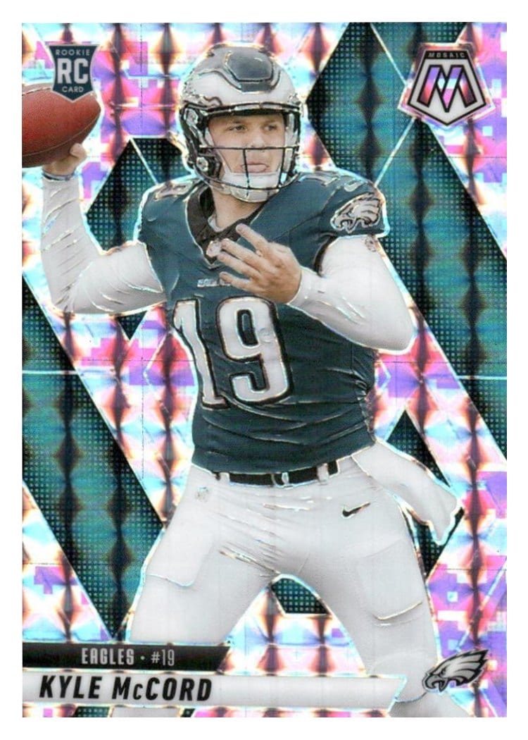 2025 Panini Mosaic Base Set Kyle McCord #352 card