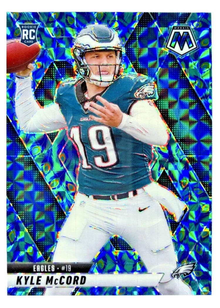 2025 Panini Mosaic Base Set Kyle McCord #352 card