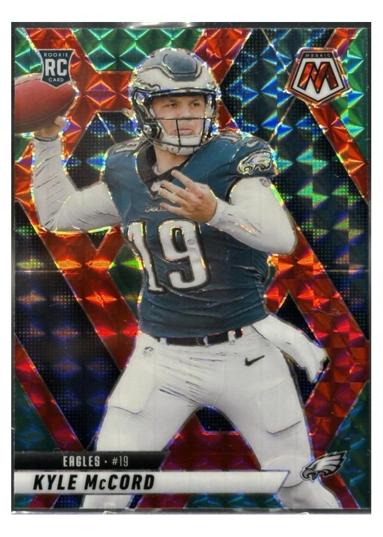2025 Panini Mosaic Base Set Kyle McCord #352 card