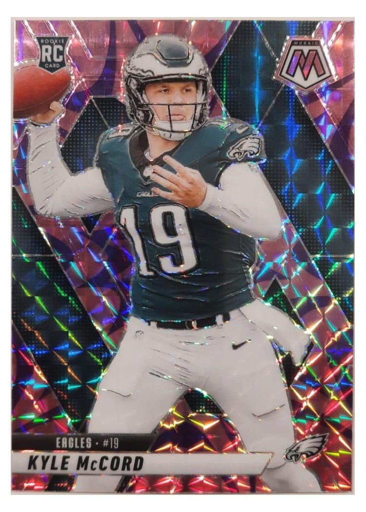 2025 Panini Mosaic Base Set Kyle McCord #352 card