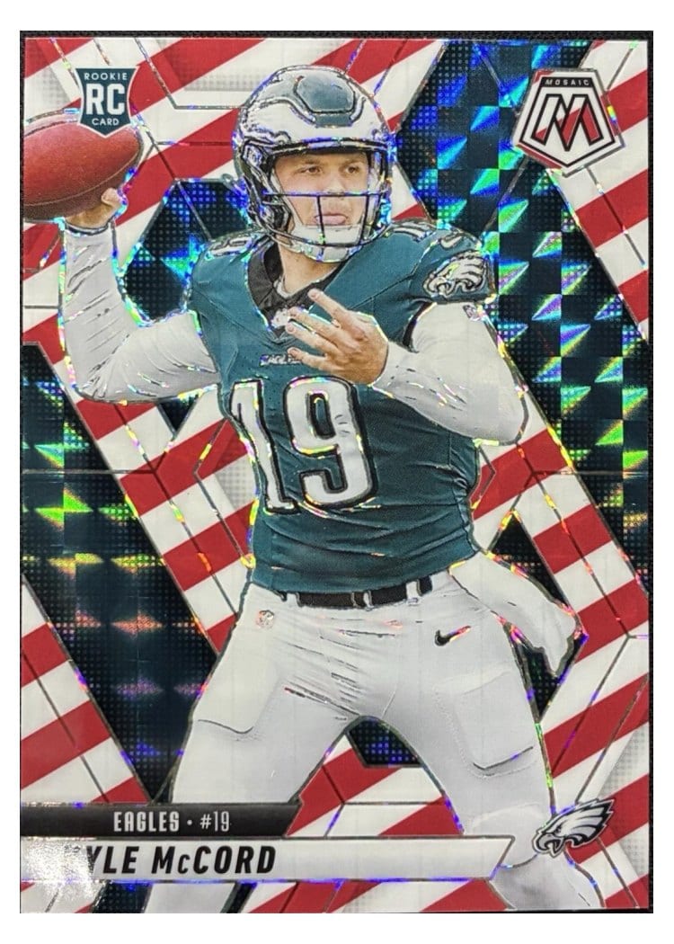 2025 Panini Mosaic Base Set Kyle McCord #352 card