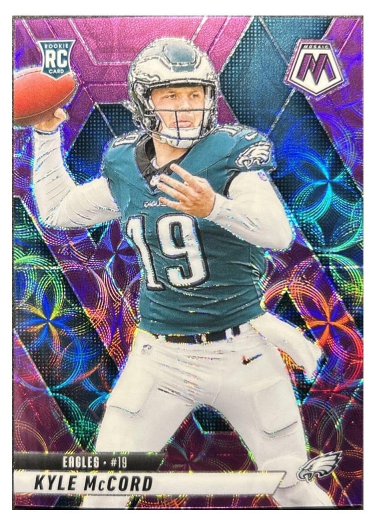 2025 Panini Mosaic Base Set Kyle McCord #352 card
