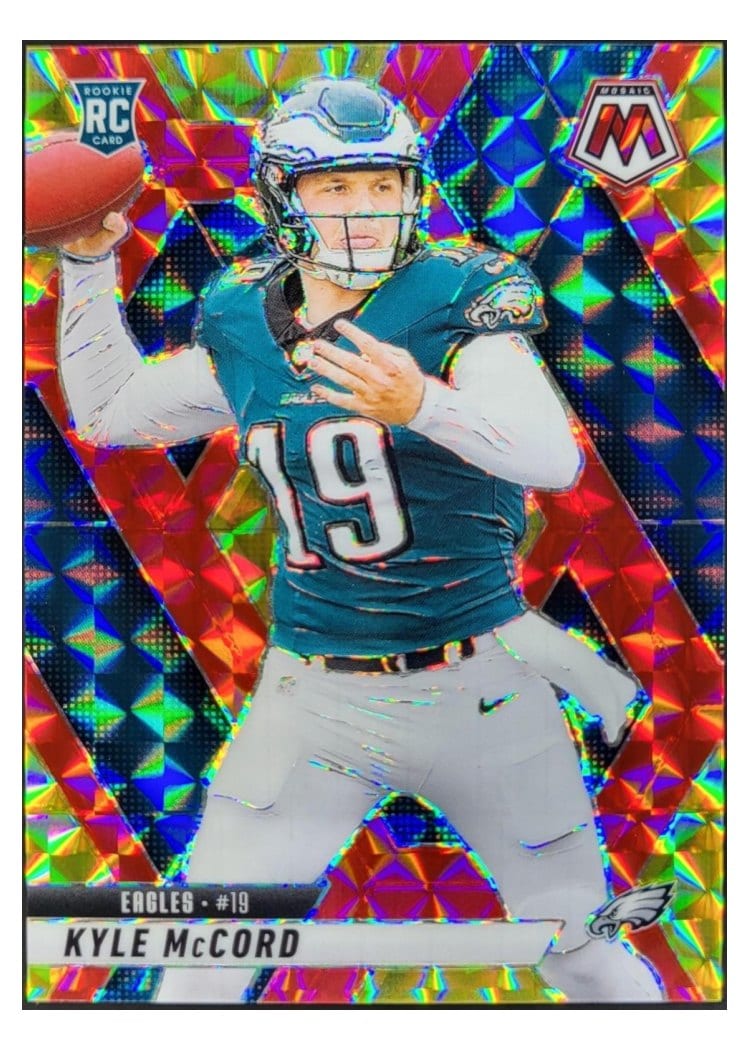 2025 Panini Mosaic Base Set Kyle McCord #352 card