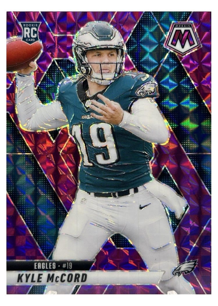 2025 Panini Mosaic Base Set Kyle McCord #352 card
