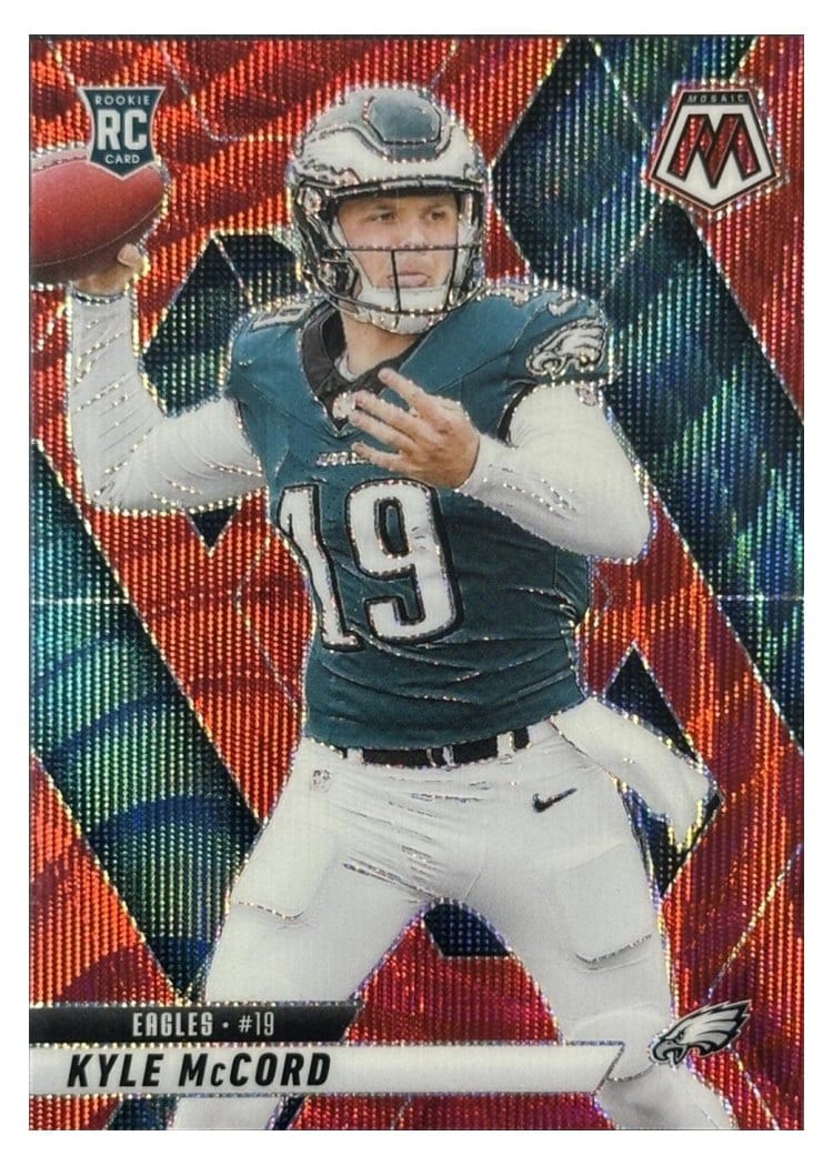 2025 Panini Mosaic Base Set Kyle McCord #352 card