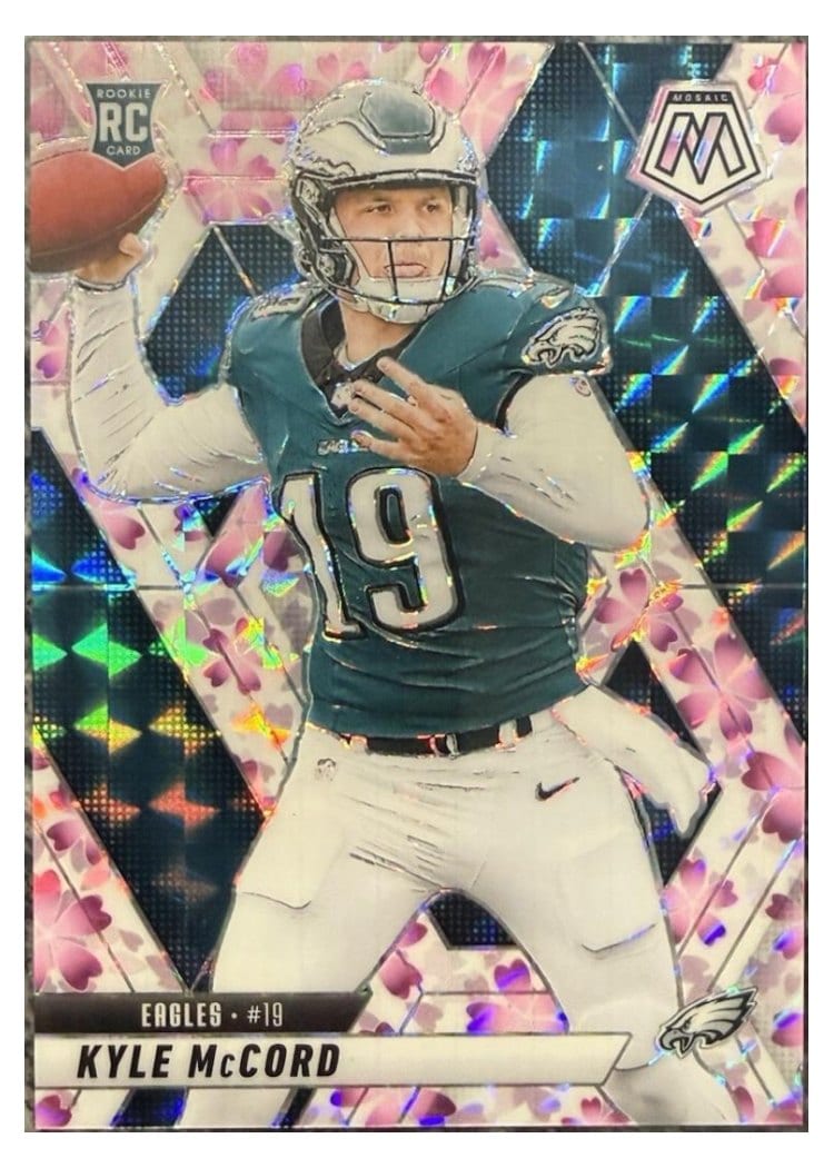 2025 Panini Mosaic Base Set Kyle McCord #352 card