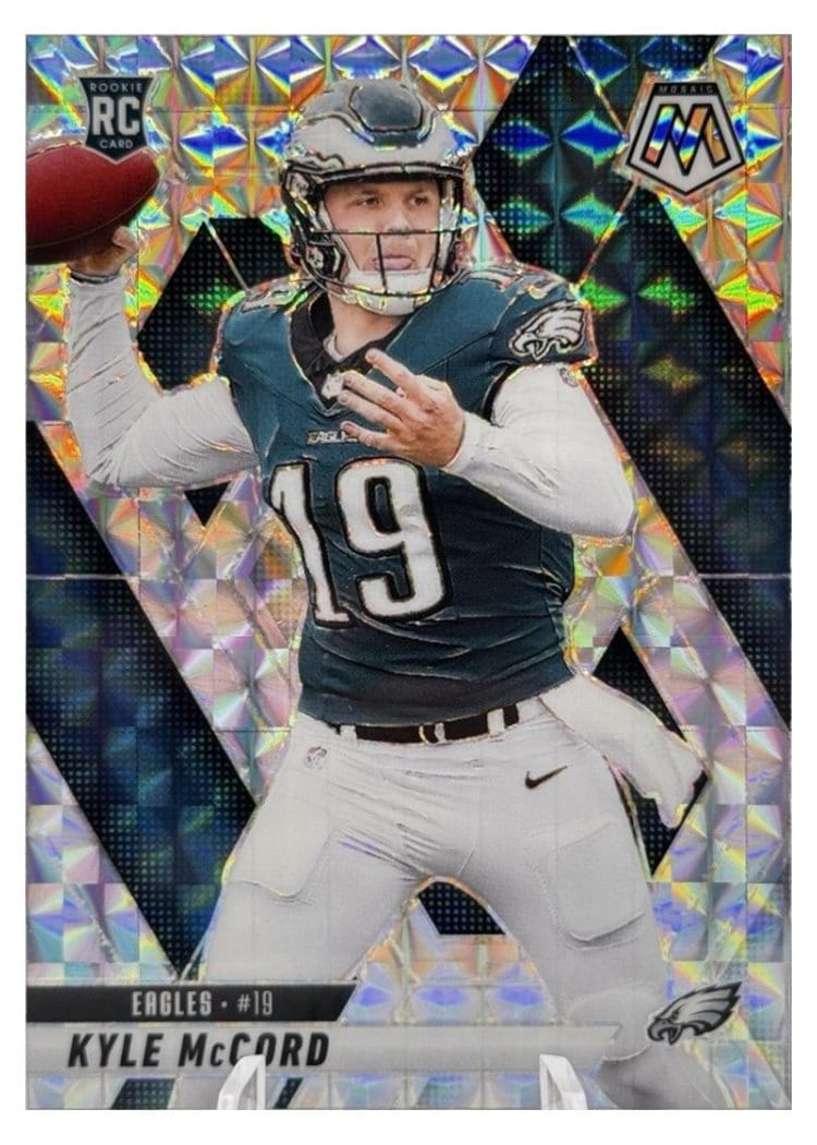 2025 Panini Mosaic Base Set Kyle McCord #352 card
