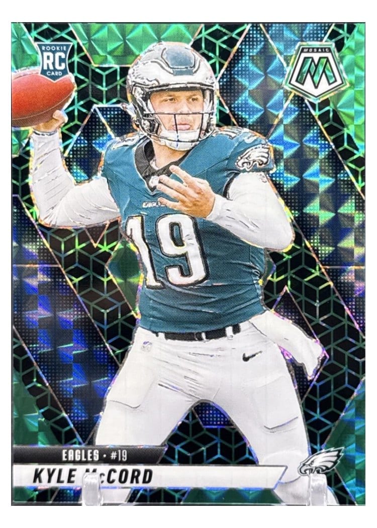 2025 Panini Mosaic Base Set Kyle McCord #352 card