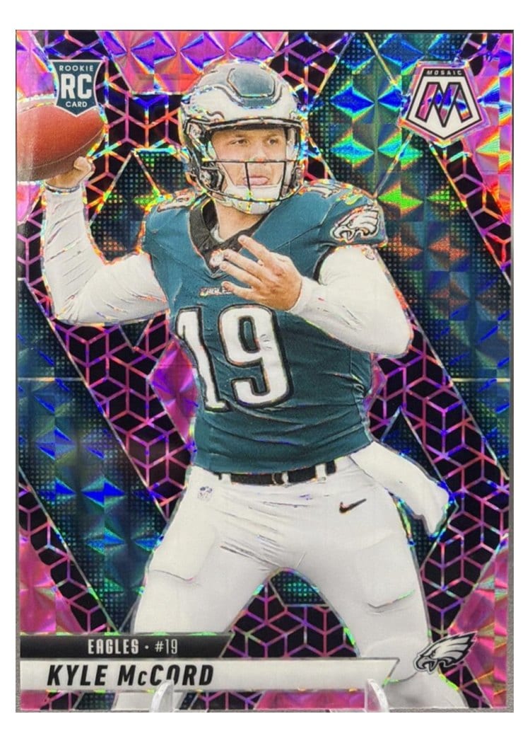 2025 Panini Mosaic Base Set Kyle McCord #352 card