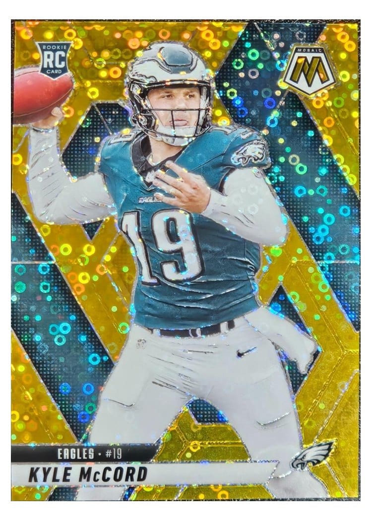 2025 Panini Mosaic Base Set Kyle McCord #352 card