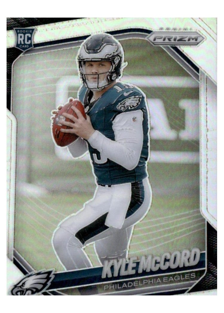 2025 Panini Prizm Base Set Kyle McCord Silver #377 card