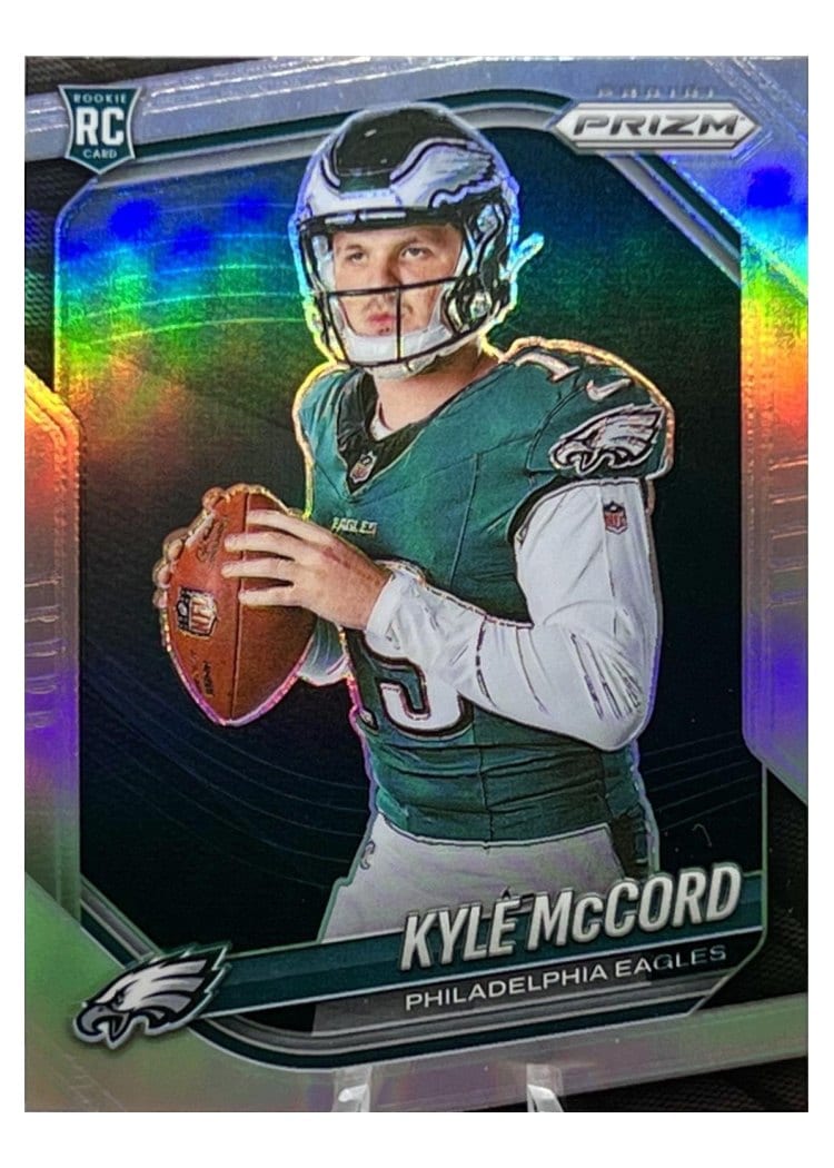 2025 Panini Prizm Base Set Kyle McCord Rookie Variation Silver #434 card