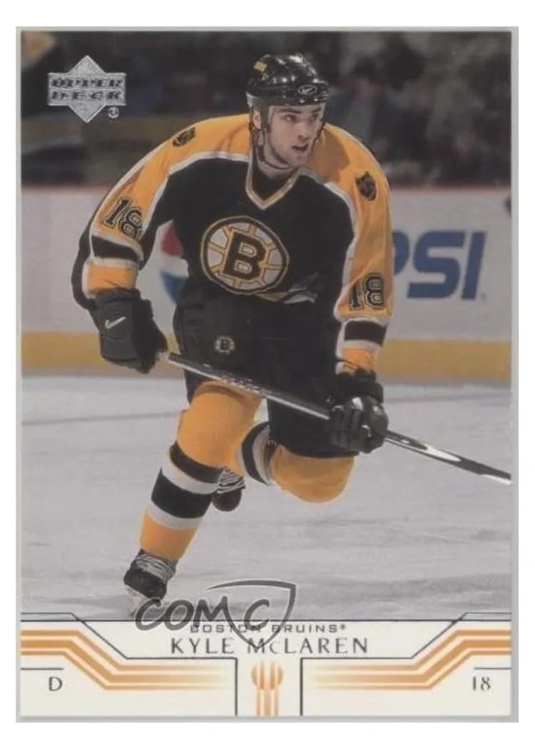 2001 Upper Deck Kyle McLaren #15 card