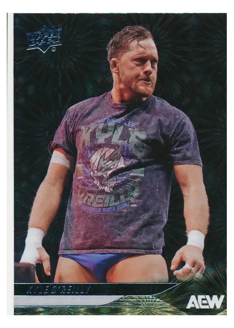 2025 Upper Deck AEW Kyle O'Reilly Pyro #2 card