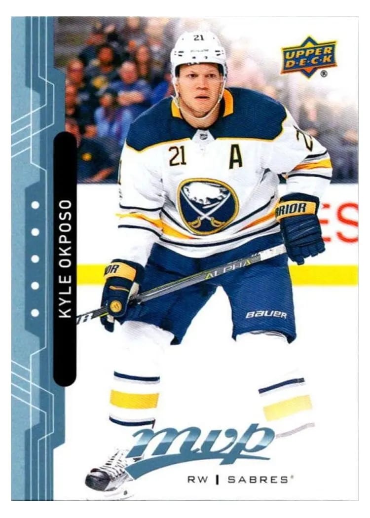 2018-19 Upper Deck MVP Base Set Kyle Okposo #58 card