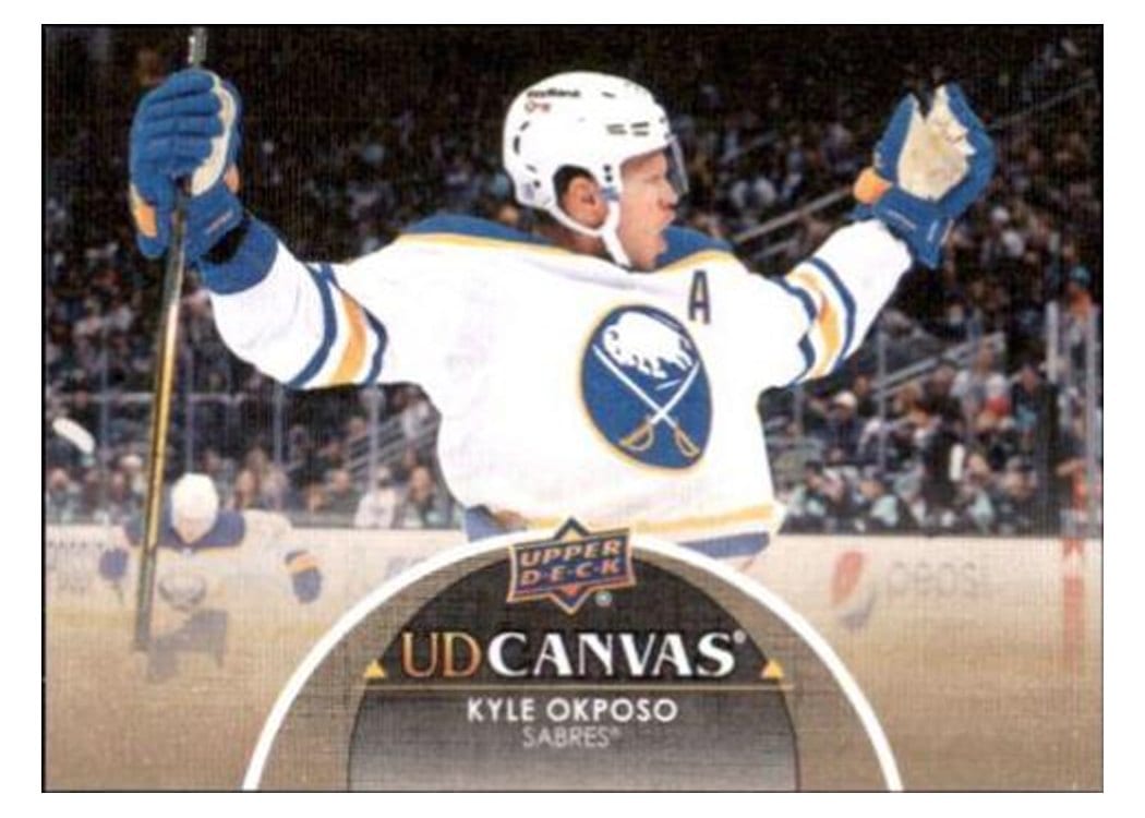 2021-22 Upper Deck UD Canvas Kyle Okposo #C130 card