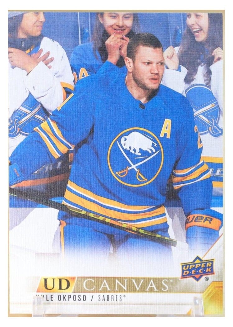 2022-23 Upper Deck UD Canvas Kyle Okposo #C11 card