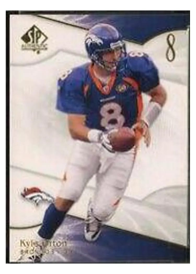 2009 SP Authentic Kyle Orton #41 card