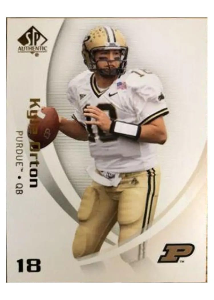 2010 SP Authentic Kyle Orton #52 card