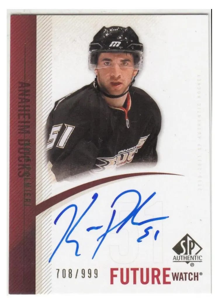2010 SP Authentic Kyle Palmieri #308 card