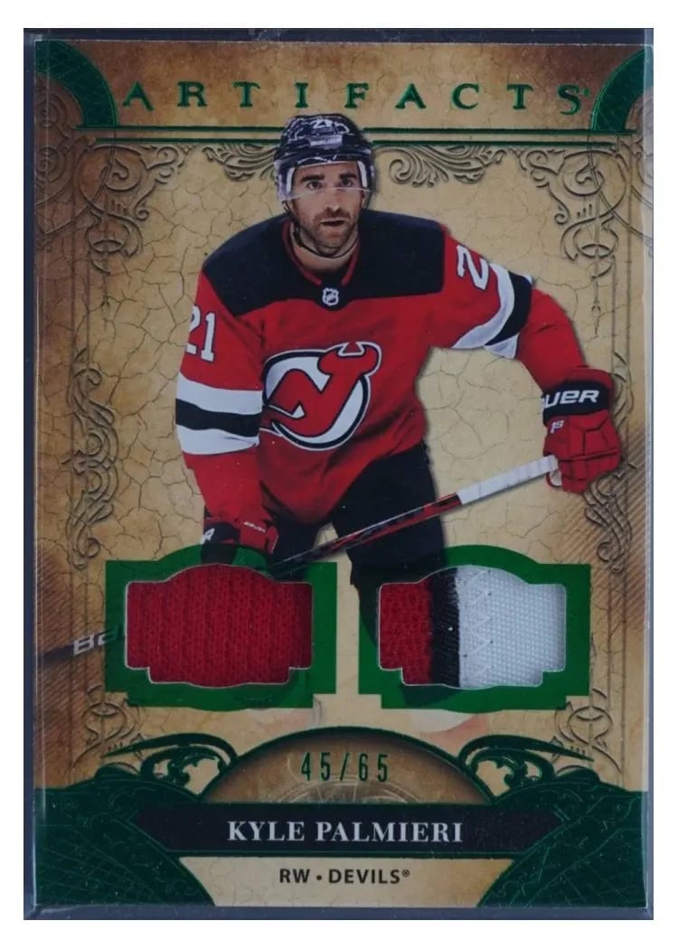 2020-21 Upper Deck Artifacts Base Set Kyle Palmieri #3 card