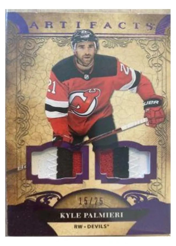 2020-21 Upper Deck Artifacts Base Set Kyle Palmieri #3 card