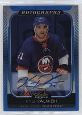 2021-22 O-Pee-Chee Platinum Blue Rainbow Autos Kyle Palmieri #BA-KP card