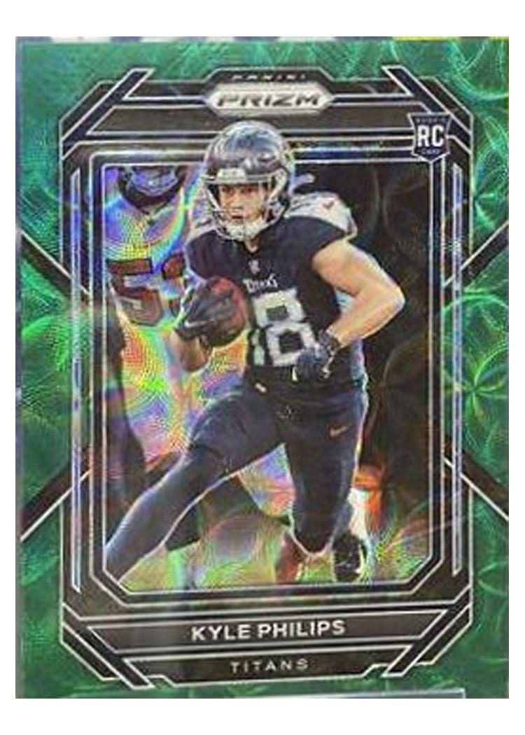 2022 Panini Prizm Base Set Kyle Philips Green Scope #357 card