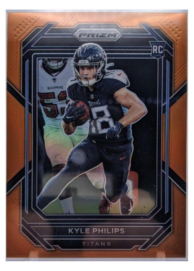 2022 Panini Prizm Base Set Kyle Philips Orange #357 card