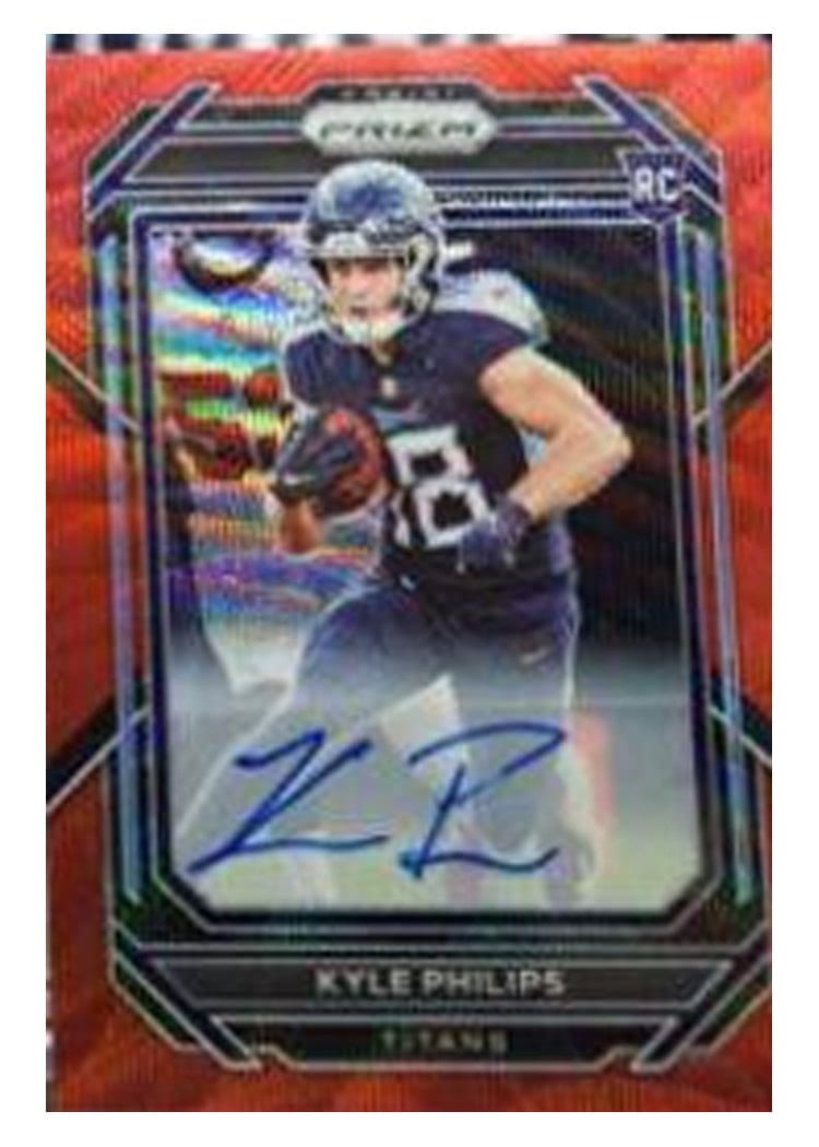 2022 Panini Prizm Base Set Kyle Philips #357 card