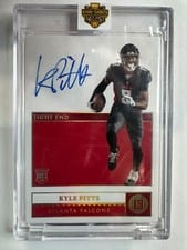2021 Panini Encased Base Set Kyle Pitts #110 card