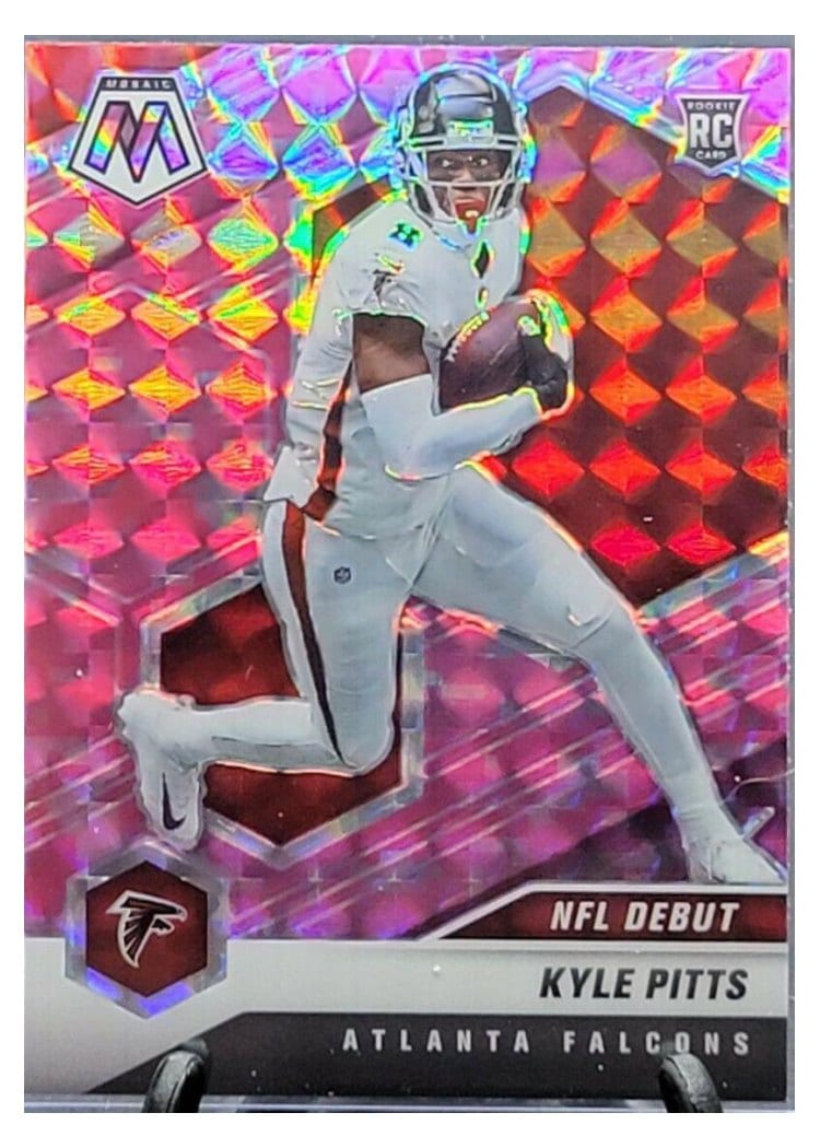2021 Panini Mosaic Base Set Kyle Pitts #250 card