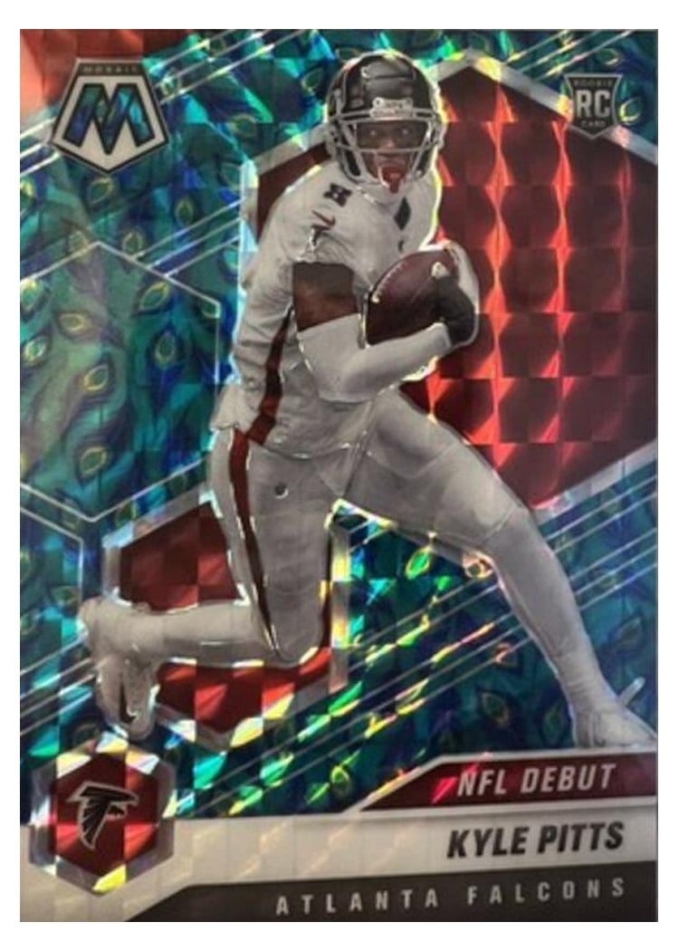 2021 Panini Mosaic Base Set Kyle Pitts #250 card