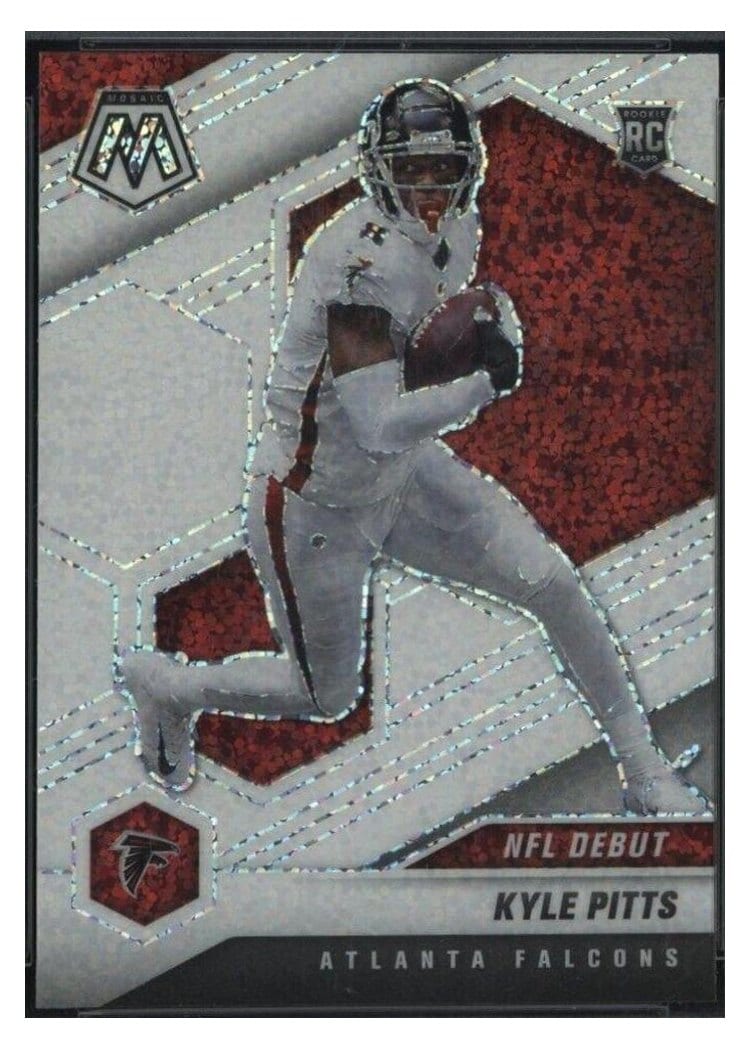 2021 Panini Mosaic Base Set Kyle Pitts #250 card