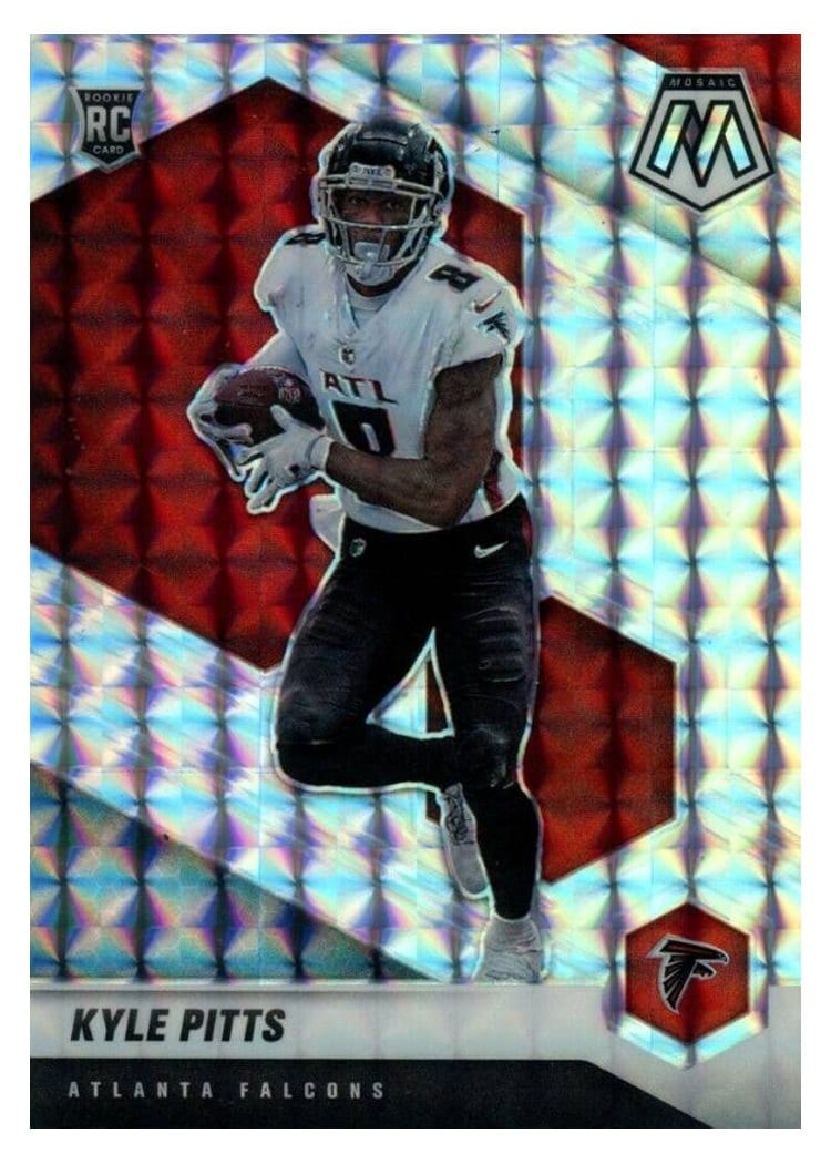 2021 Panini Mosaic Base Set Kyle Pitts Mosaic #311 card