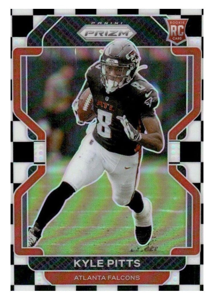 2021 Panini Prizm Base Set Kyle Pitts #341 card