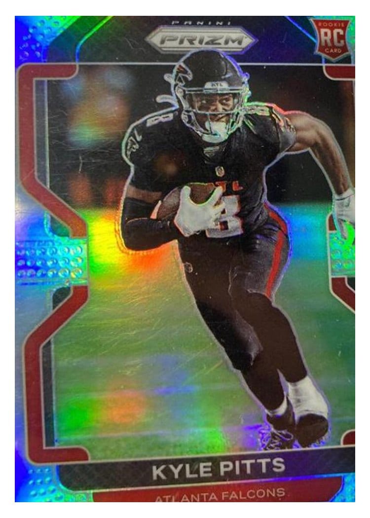 2021 Panini Prizm Base Set Kyle Pitts #341 card