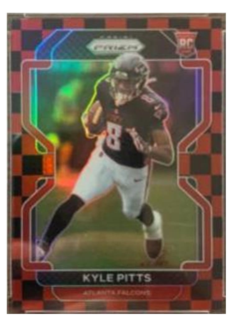 2021 Panini Prizm Base Set Kyle Pitts #341 card