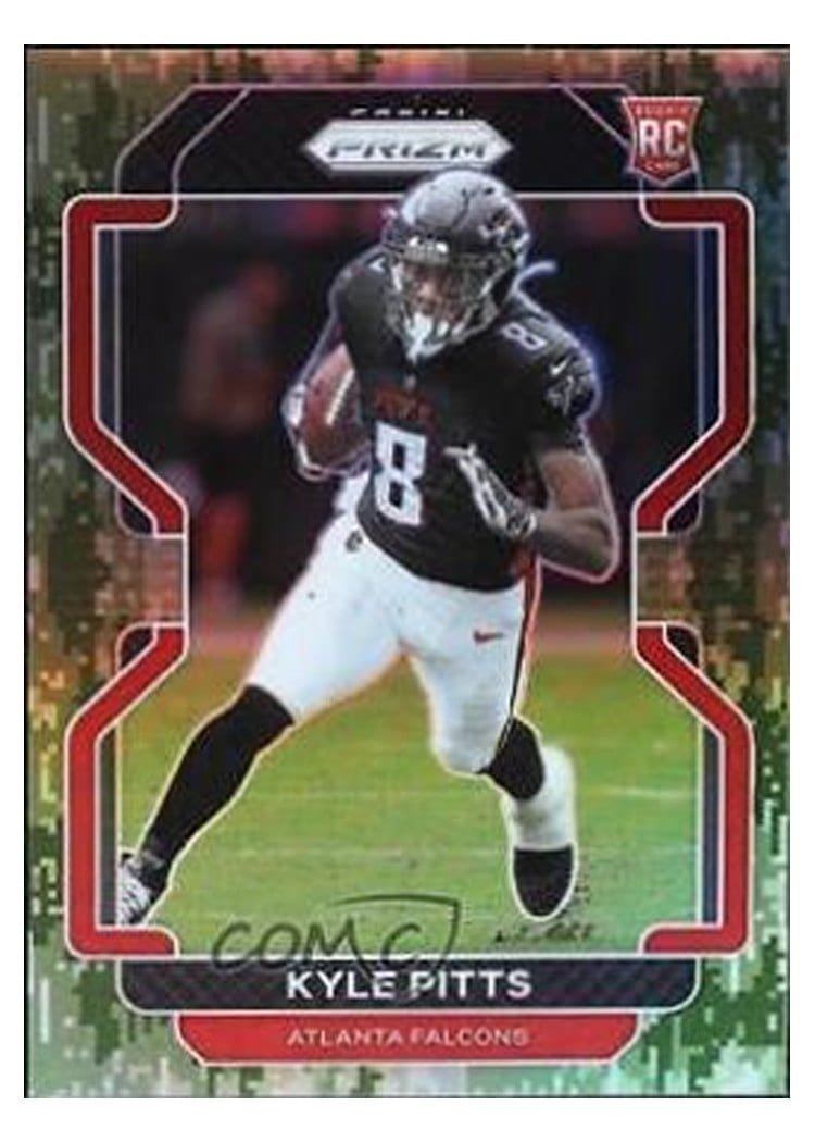 2021 Panini Prizm Base Set Kyle Pitts #341 card