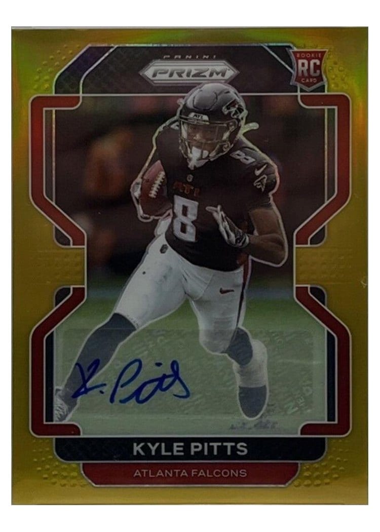2021 Panini Prizm Base Set Kyle Pitts #341 card