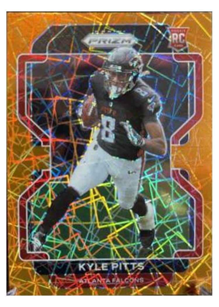 2021 Panini Prizm Base Set Kyle Pitts #341 card