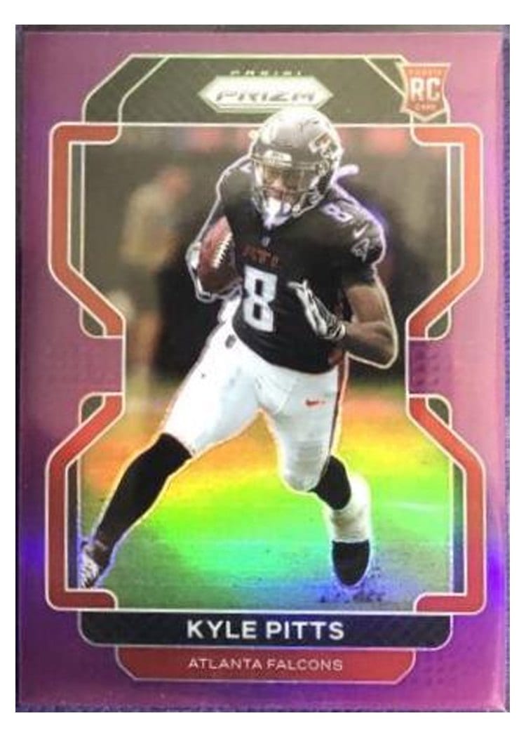 2021 Panini Prizm Base Set Kyle Pitts #341 card