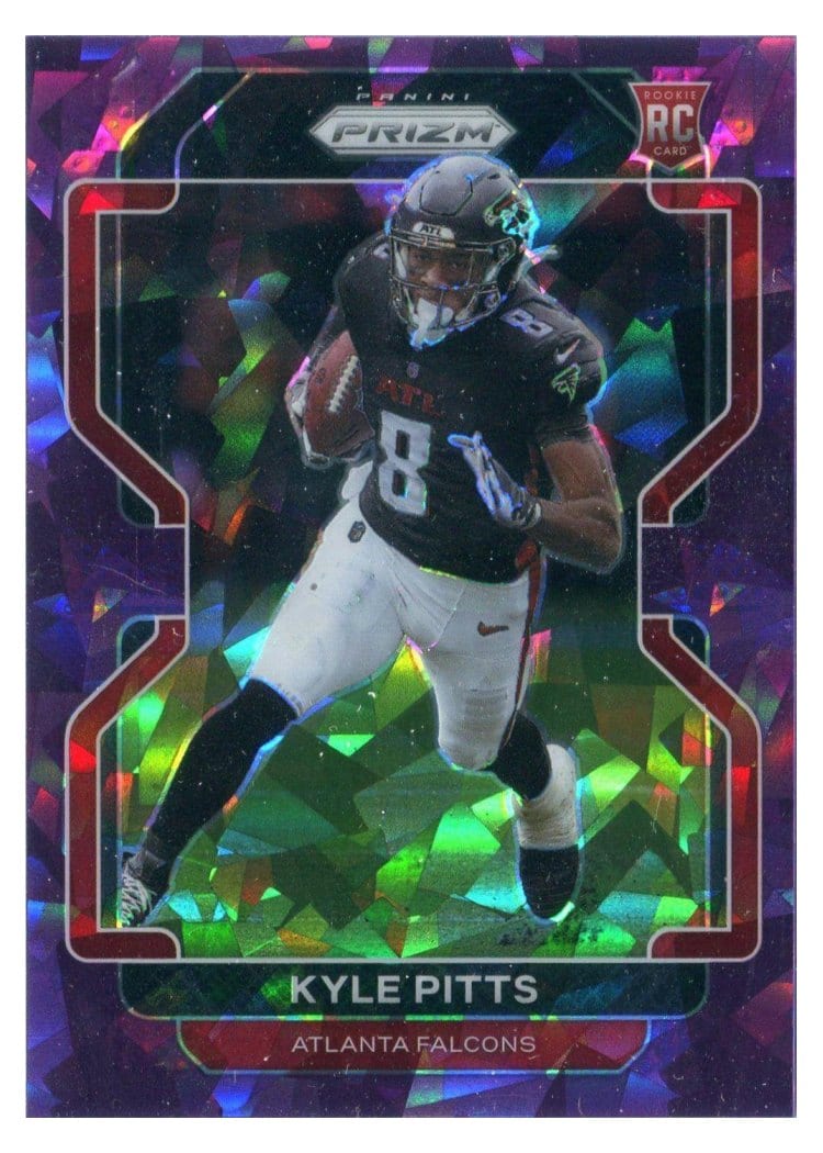 2021 Panini Prizm Base Set Kyle Pitts #341 card