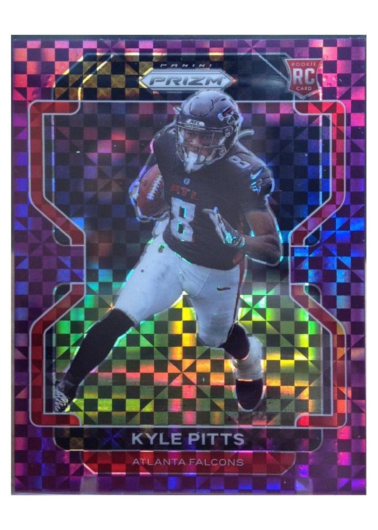2021 Panini Prizm Base Set Kyle Pitts #341 card