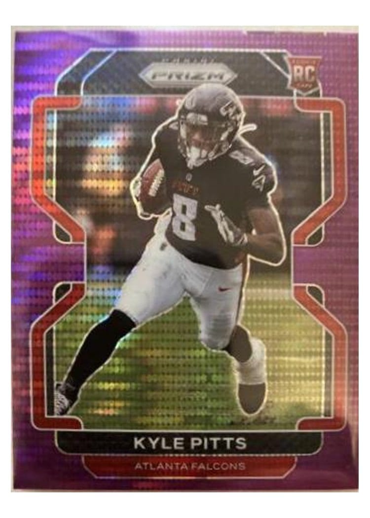 2021 Panini Prizm Base Set Kyle Pitts #341 card